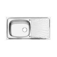 ราคา ซิงค์ฝัง 1 หลุม 1 ที่พัก PREMA PM820SD2B 100 ซม. สีเงิน (1309793)