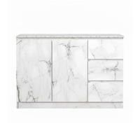 ราคา ตู้บานผสม TOMATO HOME VICTORIA 119 ซม. ลายหินอ่อนขาว (1311059)