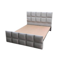 ราคา ฐานรองหัวเตียง 6 ฟุต WISDOM DESIGN FURNITURE รุ่น NUVEN สีเทา (888216600812)
