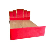 ราคา ฐานรองหัวเตียง 5 ฟุต WISDOM DESIGN FURNITURE รุ่น FOREVER สีแดง (888216600817)