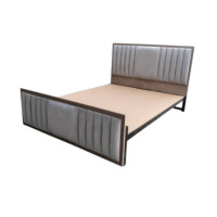 ราคา ฐานรองหัวเตียง 5 ฟุต WISDOM DESIGN FURNITURE รุ่น LUCKY สีเทา (888216600826)