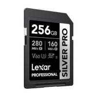 ราคา การ์ดหน่วยความจำ เอสดีการ์ด LEXAR SILVER PRO 256GB UHS-II U3 V60 SD CARD FULL-HD 3D 4K RW280/160MB/S (LSDSIPR256G) (888222300045)