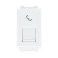 ราคา เต้ารับโทรศัพท์ PHILIPS 6P/4 CLEAF 1M TEL RJ11 สีขาว (1116368)