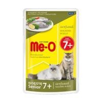 ราคา อาหารเปียกแมว MEO POUCH SENIOR MACKEREL IN JELLY 80 ก. (1237454)