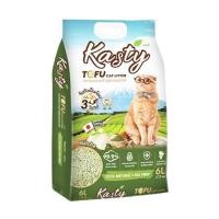ราคา ทรายแมวเต้าหู้ KASTY TOFU CAT LITTER MATCHA 6 ลิตร (1243414)
