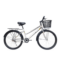 ราคา จักรยานแม่บ้าน CUPID SPORT วงล้อ 24 นิ้ว สีเงิน (888190900105)