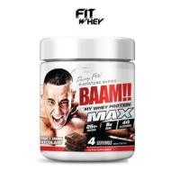 ราคา เวย์โปรตีน BAAM MY WHEY PROTEIN MAX - 4 SERVINGS DARK CHOCOLATE (888213500054)