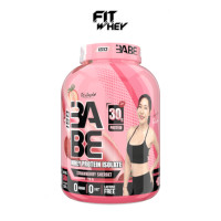ราคา เวย์โปรตีนสำหรับผู้หญิง FIT ANGEL ISO BABE PLUS PROBIOTICS (BC30) - 5 IB STRAWBERRY SHERBET (888213500399)