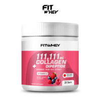 ราคา ผลิตภัณฑ์เสริมอาหาร FITWHEY COLLAGEN DIPEPTIDE + CERAMIDE + NIACINAMIDE + VITAMIN C - MIXED BERRY (888213500421)