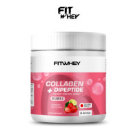 ราคา ผลิตภัณฑ์เสริมอาหาร FITWHEY COLLAGEN DIPEPTIDE + CERAMIDE + NIACINAMIDE + VITAMIN C - STRAWBERRY LIME (888213500422)