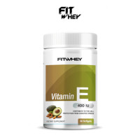ราคา วิตามินอี FITWHEY VITAMIN E 400 IU - 60 เม็ดซอฟต์เจล (888213500424)