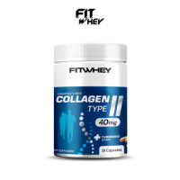 ราคา ผลิตภัณฑ์เสริมอาหาร FITWHEY SUPPLEMENTS UNDENATURE COLLAGEN TYPE II 40MG + TURMERIC 52MG (888213500428)