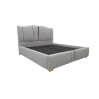 ราคา ฐานรองหัวเตียง 6 ฟุต WISDOM DESIGN FURNITURE รุ่น LINCOLN สีเทา (888216600802)