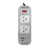 ราคา Data รางปลั๊กไฟ 2 ช่อง 2 USB ยาว 2 เมตร รุ่น  WL124