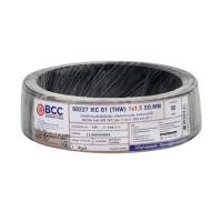 ราคา สายไฟ THW IEC01 BCC 1X1.5 ตร.มม. 50 ม. สีดำ (1282560)