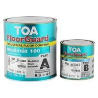 ราคา สีงานอุตสาหกรรม TOA FLOORGUARD 100 PART A+B 1021 สีเหลือง 1 แกลลอน (1140024)