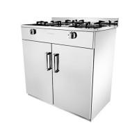 ราคา เตาแก๊สตั้งพื้น 2 หัวแก๊ส LUCKY FLAME HQ-214S (1166690)