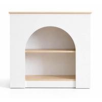 ราคา ตู้เตี้ย ดีไซน์เตาผิง PROSPACE FURNITURE รุ่น A ขนาด 80X25X80 ซม. สีขาว (888218400017)