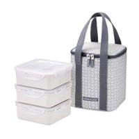 ราคา ชุดกล่องอาหาร LOCKNLOCK HPL823CI 0.87 ลิตร สีครีม (1276066)