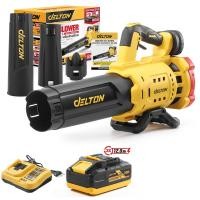 ราคา เครื่องเป่าใบไม้ไร้สาย (พร้อมแบตเตอรี่) DELTON รุ่น CBL-800X TURBO FORCE 20V 12AH (888204600199)