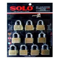 ราคา กุญแจคีย์อะไลก์ SOLO 4507SQ40/10 40 มม. แพ็ก 10 ชิ้น (285140)