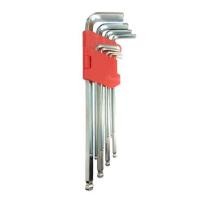 ราคา ประแจหกเหลี่ยมหัวบอล (รุ่นยาวพิเศษ) HACHI 9 ชิ้น/ชุด (1148910)