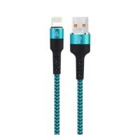 ราคา สายชาร์จ USB-A TO LIGHTNING ASAKI A-2071 1.5 เมตร สีฟ้า (1281038)