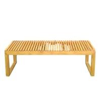 ราคา ม้านั่งสนาม ไม้สัก PAREENA DECOR รุ่น AURELIA 40 ซม. สีไม้ธรรมชาติ (888207200021)