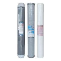 ราคา ไส้กรองน้ำ 3 ขั้นตอน PP/CTO/RESIN AQUATEK รุ่น AQ-PPCTORSN20 ขนาด 20 นิ้ว (888111800101)