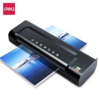 ราคา เครื่องเคลือบเอกสาร DELI 14375-BK-01 รองรับเอกสารขนาด A4 สีดำ (888134600651)