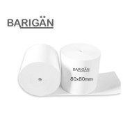 ราคา กระดาษความร้อนใบเสร็จ BARIGAN 80X80MM 70แกรม สำหรับเครื่องพิมพ์ใบเสร็จ 53M [1ลัง50ม้วน] (888212400001)