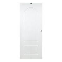 ราคา ประตูภายนอก UPVC เจาะลูกบิด AZLE PZ N1 80x200 ซม. สีขาว (1238267)