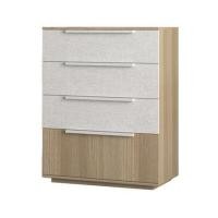 ราคา ตู้ลิ้นชัก 4 ลิ้นชัก FURDINI AVANTE 80 ซม. สี URBAN CHESTNUT/COTTON LINEN (1309675)