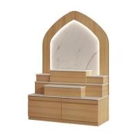 ราคา ตู้พระ FURDINI AURA 120 ซม. สี NATURAL OAK/ขาว (1305133)