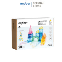 ราคา แม่เหล็กตัวต่อสีรุ้งMIDEER MD1420 20ชิ้น (888115800045)