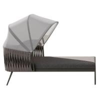 ราคา เตียงริมสระ BUNISE รุ่น CASCADE ขนาด 180×75×140 ซม. สีเทา (888211800043)
