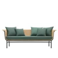 ราคา โซฟา 3 ที่นั่ง BUNISE รุ่น AMALFI ขนาด 200×75×70 ซม. สีเขียว (888211800048)