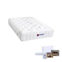 ราคา ที่นอนสปริง 3.5 ฟุต TULIP รุ่น VICTORIA พร้อมชุดเครื่องนอน 7 ชิ้น (1234669)