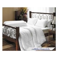 ราคา ชุดผ้าปูที่นอน 3.5 ฟุต 3 ชิ้น JESSICA STRIPE 20076-WHITE (1247863)
