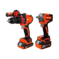 ราคา ชุดสว่านกระแทกและบล็อกกระแทกไร้สาย (พร้อมแบตเตอรี่) PUMPKIN 50296 INF-IMDIW-422CK 20 โวลต์ (1260929)