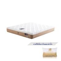 ราคา ที่นอนสปริง 3.5 ฟุต DUNLOPILLO รุ่น WISDOM LUX พร้อมหมอนหนุน 1 ชิ้น (1267127)