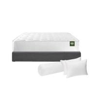 ราคา ที่นอนสปริง 5 ฟุต KAWA รุ่น OITA SHI+JUNKO พร้อมฐานเตียง JUNKO หมอน 3 ชิ้น (1277262)