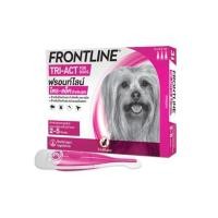 ราคา ยาหยอดกำจัดเห็บหมัดสุนัข น้ำหนัก 2-5 กก. FRONTLINE TRI-ACT ไซซ์ XS (1210792)