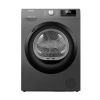 ราคา เครื่องอบผ้าฝาหน้า HISENSE DH80N1 8 กก. HEAT PUMP สีเทา (1304335)