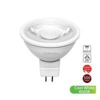 ราคา หลอด LED TOSHIBA MR16 4000K 12V 36D 7 วัตต์ COOL WHITE GU5.3 (1292010)