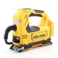 ราคา เครื่องสูบลมไร้สาย (พร้อมแบตเตอรี่) DELTON รุ่น DCT-1150P TURBO FORCE 20V 12AH (888204600486)