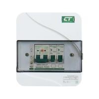 ราคา ตู้คอนซูมเมอร์ยูนิต 2 ช่อง พร้อมกันไฟรั่ว/ไฟดูด CT ELECTRIC CTU-4R 32 แอมป์ สีขาว (1282887)