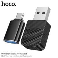 ราคา อะแดปเตอร์ WIRELESS CARPLAY HOCO HU3 แปลง CARPLAY แบบมีสายให้เป็นไร้สาย สำหรับ IPHONE สีดำ (888206800066)