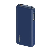 ราคา แบตเตอรี่สำรอง ORSEN BY ELOOP E66 สีน้ำเงิน 20000MAH ชาร์จเร็ว 45W มีสายในตัว TYPE C (888208900038)