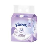 ราคา กระดาษเช็ดหน้า KLEENEX SKINCARE 50 แผ่น (แพ็ก 3 ชิ้น) (1312754)